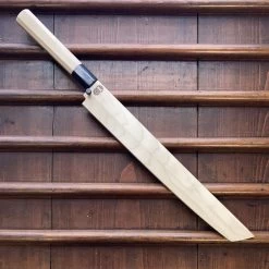 Sakai Kikumori Choyo 300mm Sakimaru Takohiki Shirogami 2 With Saya -Knife shop image 203ce4ad 2258 4078 ba29 4ed7c601fad4