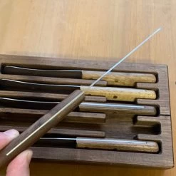 Friedr Herder Set Of Buckels Knives Walnut In Walnut Drawer Storage -Knife shop image 20dbf8f1 717a 4946 9a4f 502e941512a5