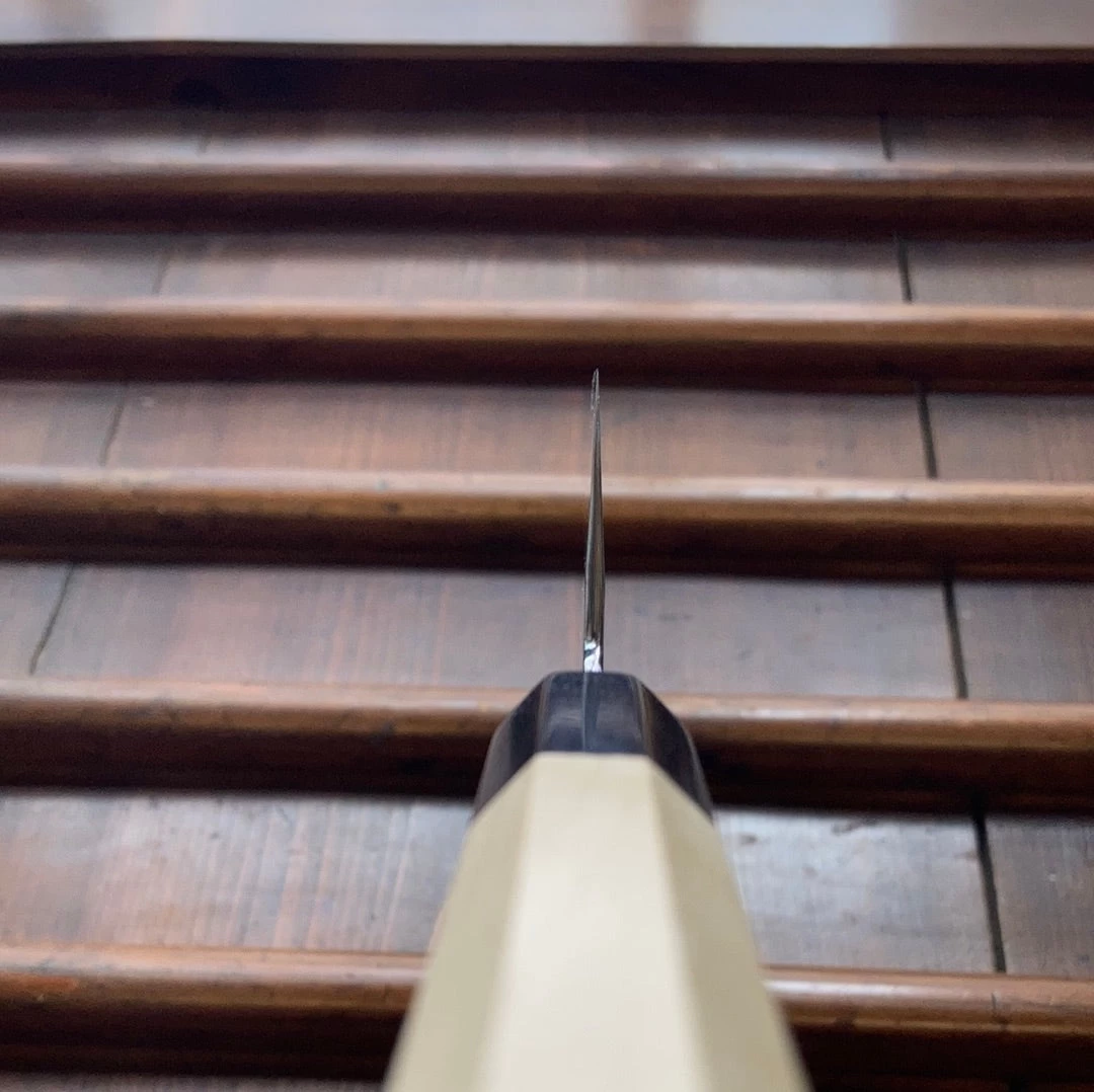 Sakai Kikumori Choyo 180mm Santoku Aogami 1 With Saya 12 Sakai Kikumori Choyo 180mm Santoku Aogami 1 With Saya - Image 10