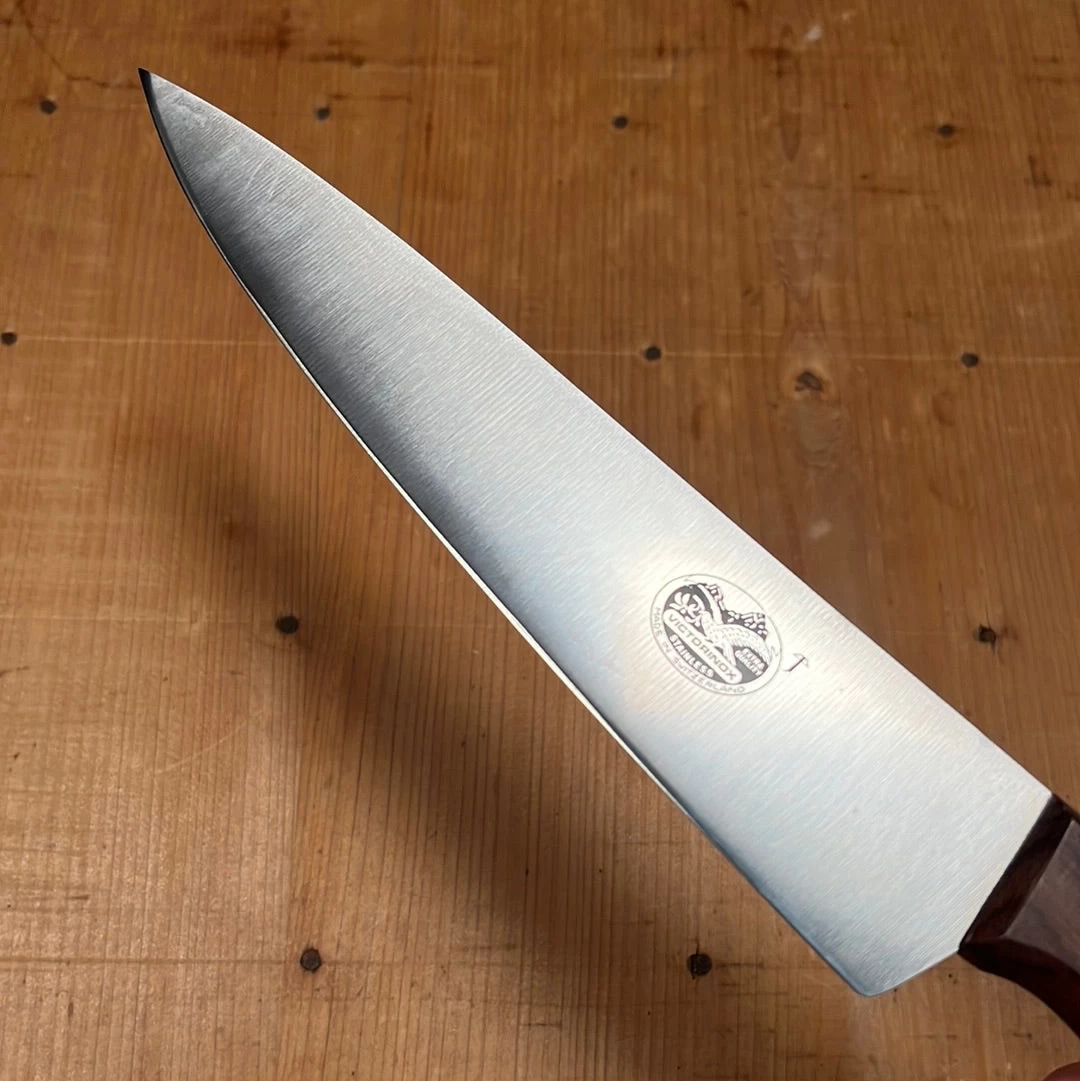 Victorinox New Vintage 7.5" Chef Knife Rosewood Handle 1960-70's 5 Victorinox New Vintage 7.5" Chef Knife Rosewood Handle 1960-70's - Image 3
