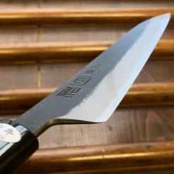 Tsukasa Hinoura 150mm Petty San Mai Nashiji Kurouchi Shirogami 2 Ho Wood Handle -Knife shop image 258dae2a d7f6 4ebd 8957 d02071f8634f
