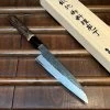 Tsukasa Hinoura 150mm Petty Shirogami Warikomi Kitaeji Suminagashi Burnt Chestnut Horn -Knife shop image 2703ba42 180b 435f 95e2 c52cbeeeb821