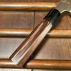 Mazaki 240mm Gyuto Shirogami 2 Migaki Finish Wenge 16 Mazaki 240mm Gyuto Shirogami 2 Migaki Finish Wenge -Knife shop image 27ee5aec 90bf 493b 9325 f1ef7d003430
