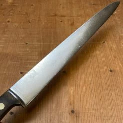 Vintage Voss 10.25" Slicer Carbon Steel Hand Forged 1930's Solingen -Knife shop image 29d30bba 8fdc 451d b7e7 a80c175faa58