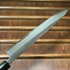 Wakui 240mm Sujihiki Stainless Clad Aogami 2 Nashiji Warikomi Chestnut -Knife shop image 2b21f7a6 d0ae 4fed 9ee8 ad7668d4e854