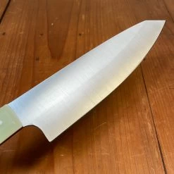 Silverthorn 7.5" Chef R2 XHP Semi Stainless Steel Green G10 Handle -Knife shop image 2d90f798 2610 428f 885d 244f1bd71110