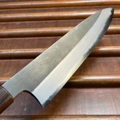 Hitohira Togashi 240mm Gyuto Aogami 2 Kurouchi Cherry Handle (Ebony End) -Knife shop image 306b7f9e 0a29 4a8a 9a38 4000a906b93b
