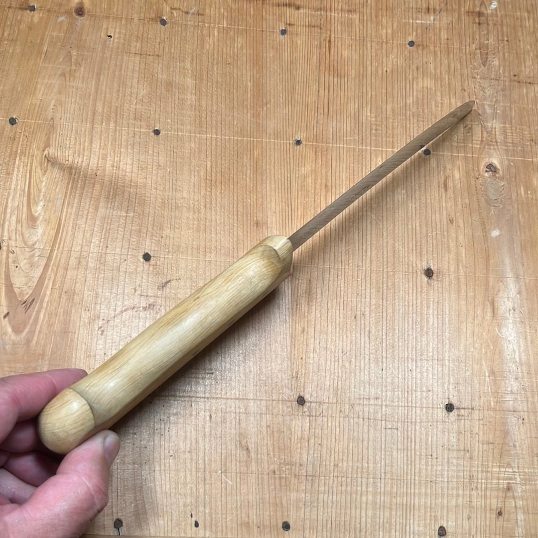 Giesser 6" Scimitar / Trimming Stainless Unused Vintage 1950's Germany 6 Giesser 6" Scimitar / Trimming Stainless Unused Vintage 1950's Germany - Image 4