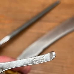 Vintage Meriden Cutlery Co Carving Set Carbon Steel Crown Stag 1918-1925 -Knife shop image 34615b05 7917 4b7d 988a 583501df5556