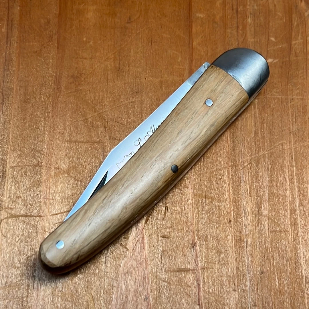 Au Sabot Alsacien 10cm Pocket Knife Carbon Oak 8 Au Sabot Alsacien 10cm Pocket Knife Carbon Oak - Image 6