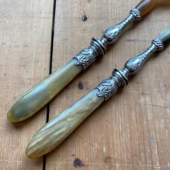 Vintage Unmarked Salad Serving Set Horn France 1920’s/30’s? -Knife shop image 36e47566 e6f7 4f4c b64c 56da925d4d23