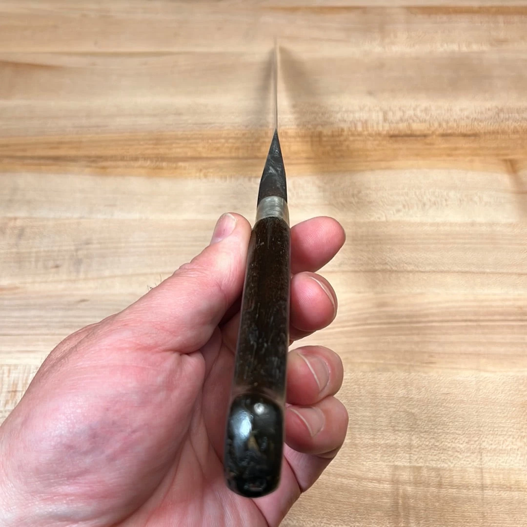 Vintage La Trompette 9.75" Nogent Style Chef Knife 1870's-1890 8 Vintage La Trompette 9.75" Nogent Style Chef Knife 1870's-1890 - Image 6