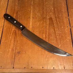 New Vintage Dexter 10" Scimitar Carbon Steel Mirror Finish Rosewood 1950's-70's -Knife shop image 381d527e 20c8 447c 95c5 0037469b004a