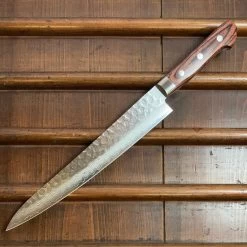 Hitohira HG 240mm Sujihiki Stainless Suminagashi Tsuchime -Knife shop image 3897e2d6 77e0 41f5 91cd f1396c667d4e