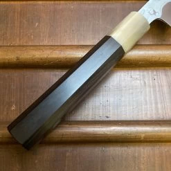 Hitohira Tanaka Manzo 300mm LEFTY Kiritsuke Yanagi Aogami 1 Damascus Ebony W/ Saya 23 Hitohira Tanaka Manzo 300mm LEFTY Kiritsuke Yanagi Aogami 1 Damascus Ebony W/ Saya -Knife shop image 3aec0dfb 743f 4267 8426 45a61c98e3c2