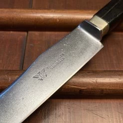 Vintage Hugo Koller 7.5" Carving Knife Carbon Steel Ebony From Solingen Germany 1861-1890's(?) 11 Vintage Hugo Koller 7.5" Carving Knife Carbon Steel Ebony From Solingen Germany 1861-1890's(?) -Knife shop image 3d5aa0c2 1b54 45ce b3aa c5ed6f59cd95