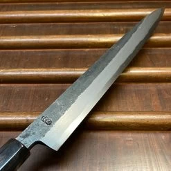 Sakai Kikumori Kikuzuki Kuro 270mm Yanagi Shirogami 2 -Knife shop image 3d88261e ef42 4e96 b298 5283ff9088e3