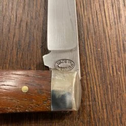 A Wright & Son 3 5/8" Lambsfoot Pocket Knife Carbon Steel -Knife shop image 3e672ec6 abaa 4103 99d5 fabce649b0f1