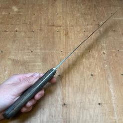 Vintage Voss 10.25" Slicer Carbon Steel Hand Forged 1930's Solingen -Knife shop image 3f7b1f7f eb20 46ad acee 124b5a286350