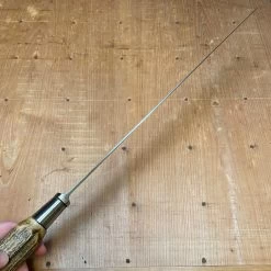 Vintage American 12" Flexible Ham / Salmon Slicer Carbon Steel Antler Re-Handle -Knife shop image 403092e5 dc91 447a 927d 4990f4ce51a2