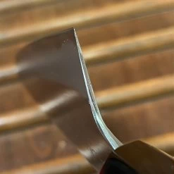 Mazaki 240mm Gyuto Shirogami 2 Migaki Finish Wenge 15 Mazaki 240mm Gyuto Shirogami 2 Migaki Finish Wenge -Knife shop image 4255211f 4e54 4c26 9abd 9efc4bb94daf