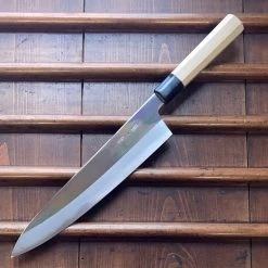 Sakai Kikumori Choyo 270mm Gyuto Shirogami 2 With Saya -Knife shop image 4274dea1 58b3 404f 973b 78ec64a68e22