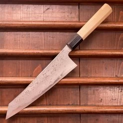 Sakai Kikumori X Bernal Cutlery Sori 225mm Kiritsuke Gyuto Aogami 1 Suminagashi -Knife shop image 436905fc b6c9 45e9 9543 bd07bbbb2b31