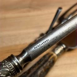 Vintage SL&S Sheffield Ltd Cutlers Carving Set Carbon Steel & Stag ~1900-1920 -Knife shop image 44205ee5 5181 4f09 86a1 21b42fdfcbe3