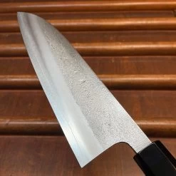 Yoshikane Hamono 165mm Santoku SKD Nashiji Teak Handle -Knife shop image 4456a0e4 ff13 49f5 ad78 a5db3c3f91f4