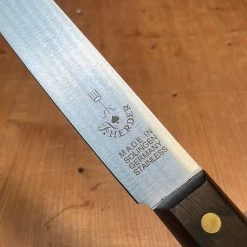 Friedr Herder 7" Wide Fillet Stainless Steel Flexible Black Oak Spade Rivet -Knife shop image 448ea016 7d80 48c6 aa4b 89782236f13c