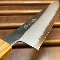 Hado Sumi 210mm Gyuto Shirogami 2 Kurouchi Finish Burnt Oak -Knife shop image 4565c7d6 725f 4202 80bb 7e5fac5a428a