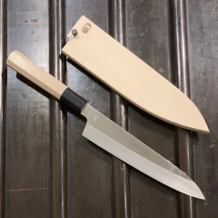 Sakai Kikumori Choyo 210mm Gyuto Ginsanko With Saya
