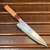 Tagai Sanjo 210mm Gyuto Migaki Stainless Clad Shirogami 2 Oak And Bubinga Handle -Knife shop image 48395c91 e111 4f6a 859d 88ea1ece50ae