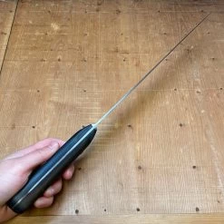 Vintage German 12" Forged Carbon Steel Slicing Knife ~1960's -Knife shop image 485399c8 587c 48e0 85d6 9194353a8940