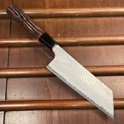 Nigara Hamono 180mm Bunka SG2 Migaki Tsuchime Wenge