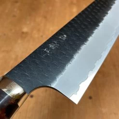 Nigara Hamono 240mm Gyuto SG2 Kurouchi Tsuchime Stabilized Maple Burl With Acrylic Western Handle -Knife shop image 4aa0012a f4a9 4153 8d5b 79116546cc56