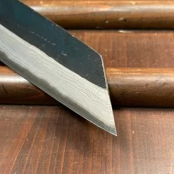 Kumokage 180mm Bunka Aogami 2 Kurouchi Carbon Damascus Oct Teak Horn 13 Kumokage 180mm Bunka Aogami 2 Kurouchi Carbon Damascus Oct Teak Horn -Knife shop image 4ad1b443 82c1 4d54 af18 8c11d962076a