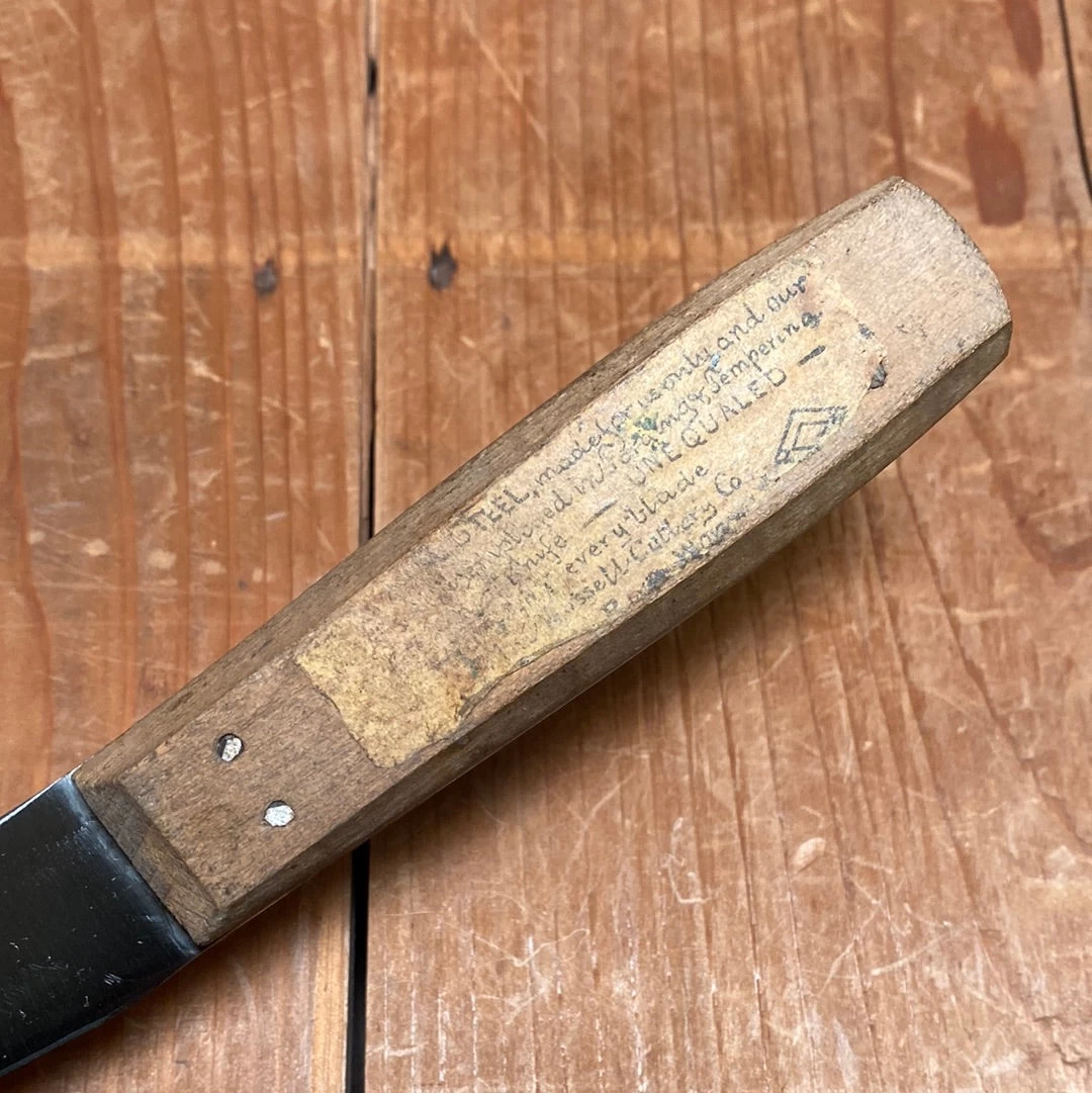 Vintage J Russell Green River Works 6” Skinning Knife Carbon 1920’s 7 Vintage J Russell Green River Works 6” Skinning Knife Carbon 1920’s - Image 5
