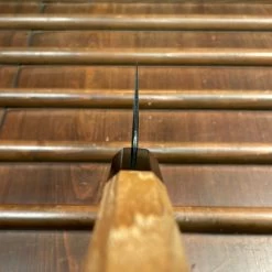 Kumokage 165mm Nakiri Aogami 2 Kurouchi Carbon Damascus Oct Teak Horn -Knife shop image 4cdbd7f8 16e3 4950 b5d3 122ffc6c10cb