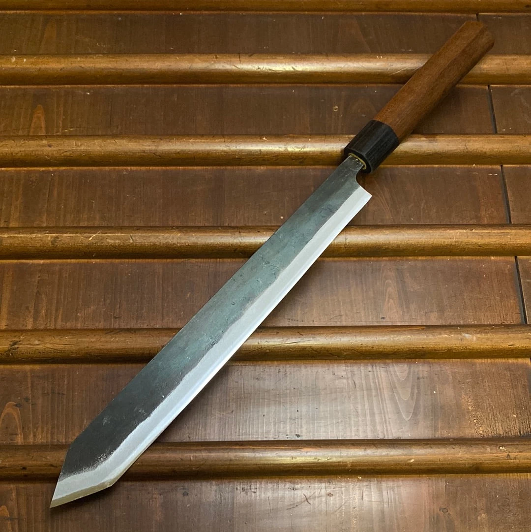 Tosa Tadayoshi 270mm Katsuo Hocho Aogami 1 Kurouchi D Maple/Pakka Lefty 3 Tosa Tadayoshi 270mm Katsuo Hocho Aogami 1 Kurouchi D Maple/Pakka Lefty