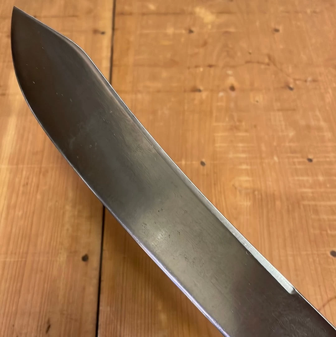 Vintage Nichols Bros 10” Bullnose Scimitar Carbon Shear Steel 19th C - Early 20th 7 Vintage Nichols Bros 10” Bullnose Scimitar Carbon Shear Steel 19th C - Early 20th - Image 5