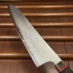 Hitohira Imojiya TH 240mm Gyuto VG10 Damascus Fusion Ebony Handle -Knife shop image 4fbd2a7d 5cbd 4c83 813a 9d8357def7ef