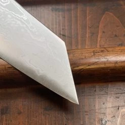 Sakai Kikumori X Bernal Cutlery Sori 225mm Kiritsuke Gyuto Aogami 1 Suminagashi -Knife shop image 52ac0561 b9a1 47cb 9289 08f551a8c458