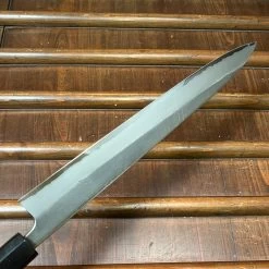 Wakui 270mm Sujihiki Stainless Clad Aogami 2 Nashiji Warikomi Chestnut -Knife shop image 53393667 139a 4a70 80c3 f64970800922