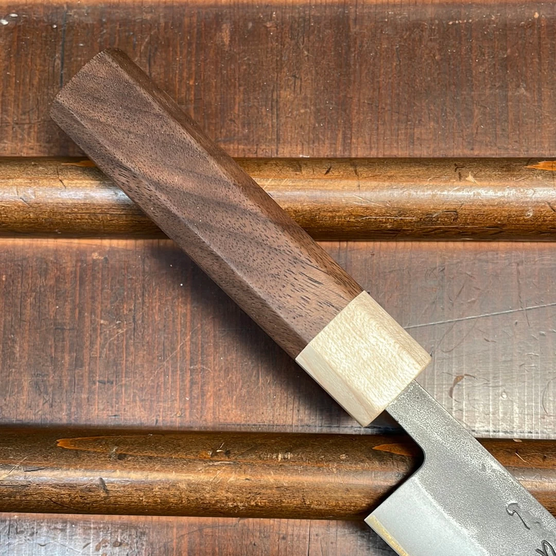 Hitohira TD 135mm Petty SLD Nashiji Walnut Handle 4 Hitohira TD 135mm Petty SLD Nashiji Walnut Handle - Image 2