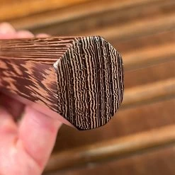 Mazaki 240mm Gyuto Shirogami 2 Migaki Finish Wenge 17 Mazaki 240mm Gyuto Shirogami 2 Migaki Finish Wenge -Knife shop image 57310b6b b983 41dd 92fa 07a0c4fffd35