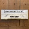 Child Spoon & Fork DIY Carving Kit - Cherry Wood -Knife shop image 574765ec bce9 44d7 87a5 566384826009