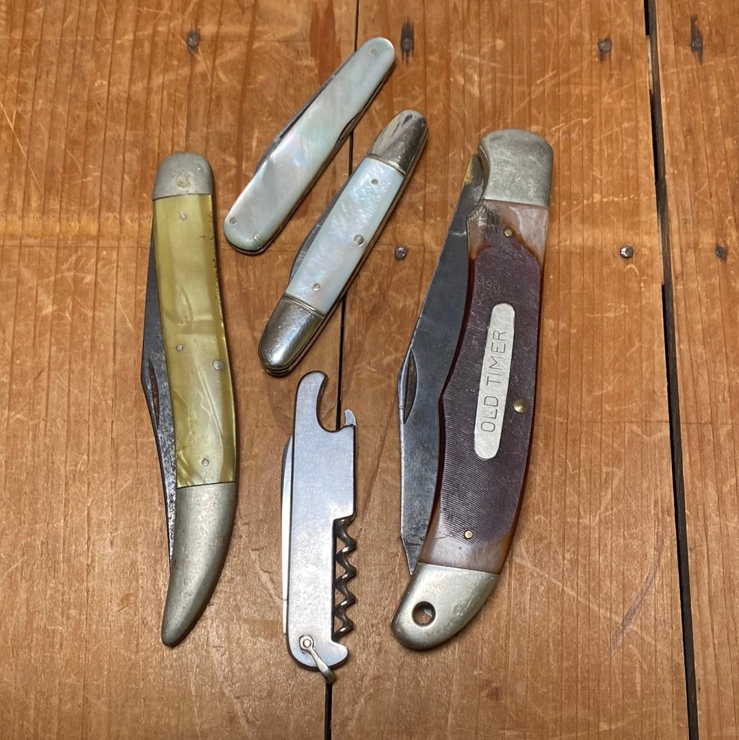 Bargain Bin Pocket Knife - $20 Each 3 Bargain Bin Pocket Knife - $20 Each