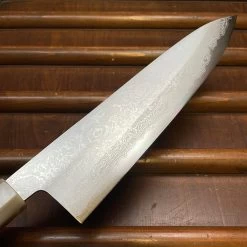 Yoshikazu Tanaka 240mm Gyuto Shirogami 1 Damascus Ebony -Knife shop image 576c32d2 4c1a 4700 b4db 6d4d4a6dc28d