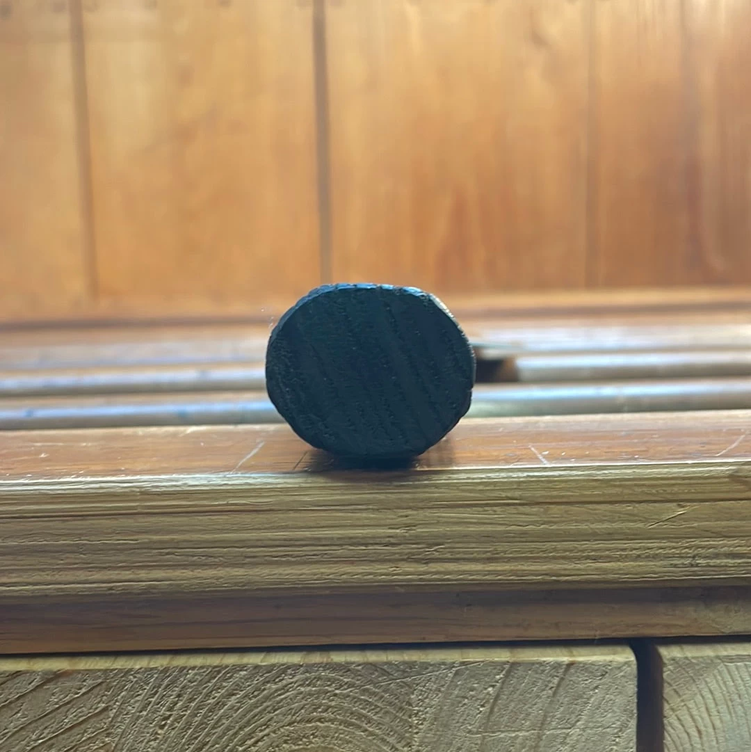 Sakai Kikumori Nakagawa 240mm Gyuto Aogami 1 Kurouchi Burnt Chestnut W/ Saya 11 Sakai Kikumori Nakagawa 240mm Gyuto Aogami 1 Kurouchi Burnt Chestnut W/ Saya - Image 9